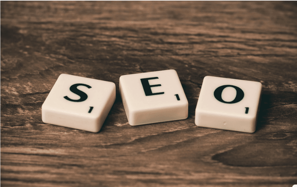 SEO Scrabble letters