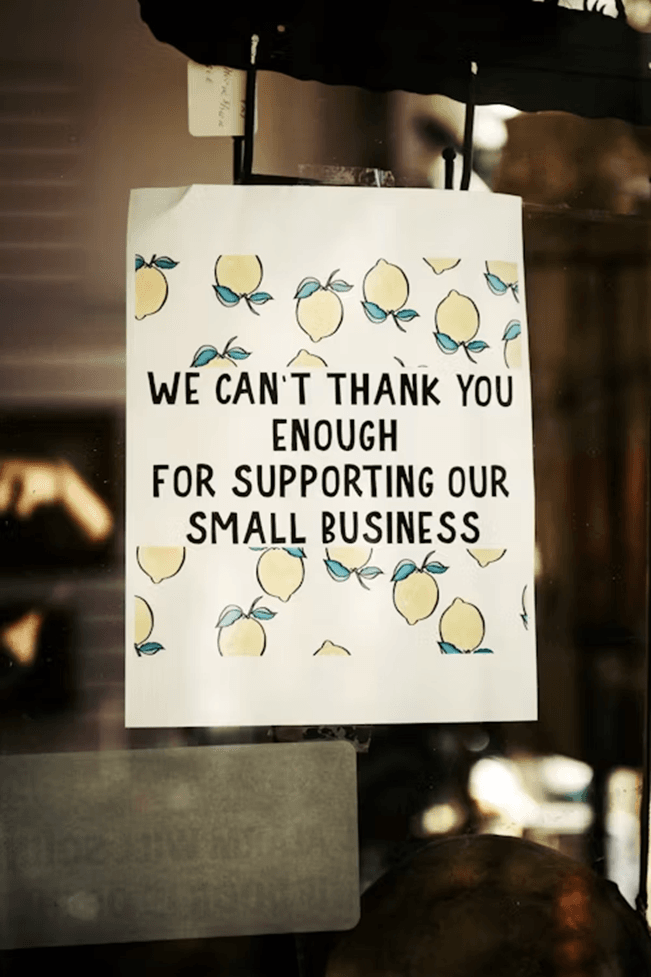 small business poster